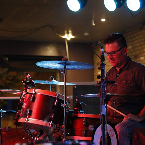 Pete Buotte is a senior construction administrator who also plays drums2