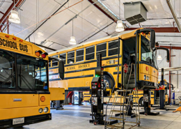 NMCUSD New Bus Maintenance Facility was designed by TETER Architects and Engineers
